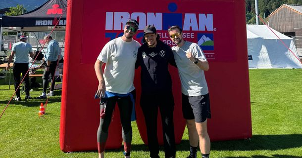 Fitnessbranchen-Trio absolviert erfolgreich IRONMAN 70.3 in Zell am See