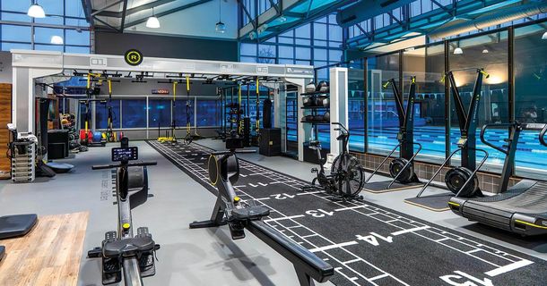 Der Trainingsbereich im ELIXIA Hamburg