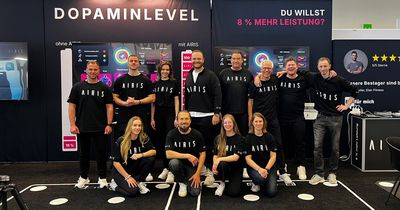 Das AIRIS-Team am FIBO-Stand