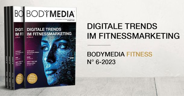 Cover der neuen Ausgabe der BODYMEDIA Fitness 6-2023