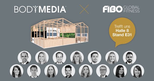 BODYMEDIA auf der FIBO 2025 – Halle 8 E31