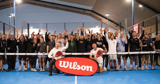 Teilnehmer des Padelturniers in der Sportmühle Hilden