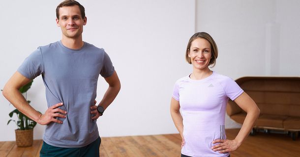 Stefan Schneider und Magdalena Neuner