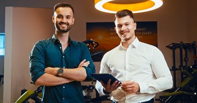 Die Impact-Geschäftsführer: Christian König (l.), Maurice Leibinn