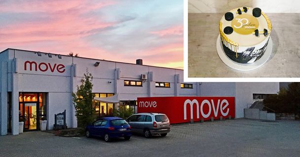 Außenansicht des Fitness- und Gesundheitsstudios Move