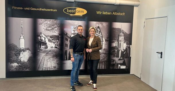 BaWü-Wirtschaftsministerin Dr. Nicole Hoffmeister-Kraut besucht das Albstädter „bestform“
