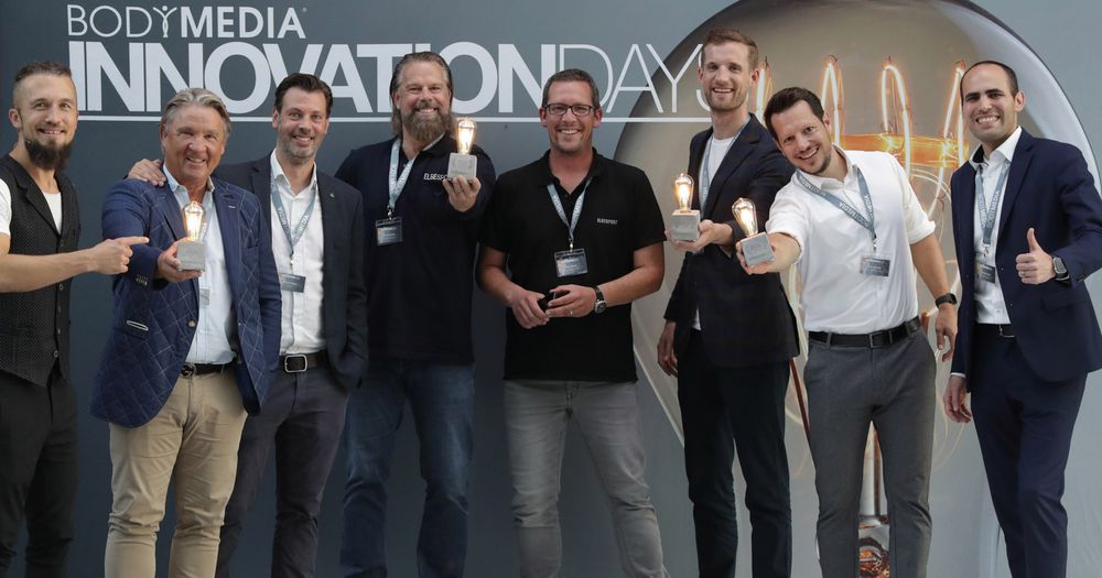 Die Award-Gewinner der BODYMEDIA Innovation Days in Bonn 