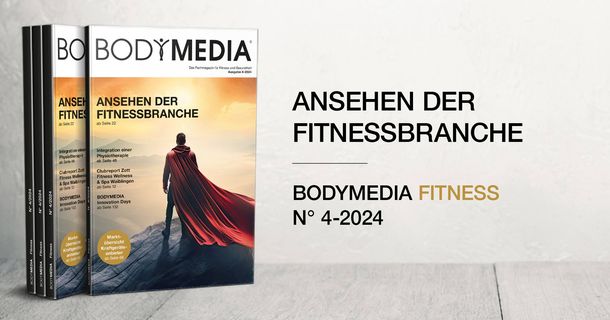 Cover der neuen Ausgabe der BODYMEDIA Fitness 4-2024