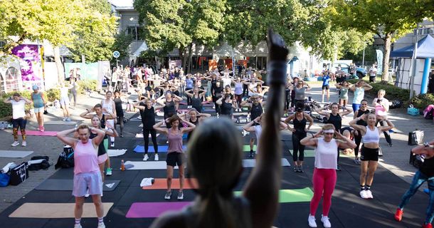 Mitmchaktion auf  IFAA FITNESS FESTIVAL