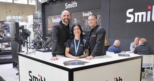 Das Team von SMITH am FIBO-Stand