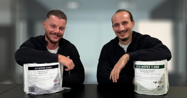 Fabio Lombardi und Francesco Torino von Lorino Hygiene