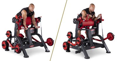 Phil Heath trainiert an der THREE ANGLES BICEPS MACHINE