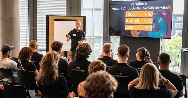Über 80 Mastertrainer beim EGYM Trainer Summit 2025 