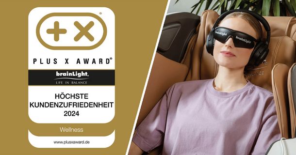 brainlight erhält Plus X Award für „Höchste Kundenzufriedenheit“ 2024