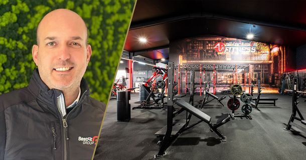 Trainingsfläche eines FItnessstudios der BestFit Group 