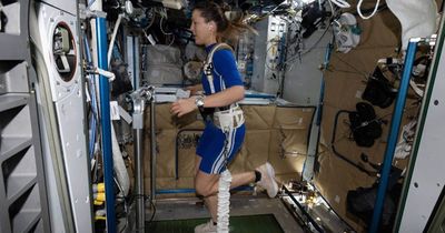 ESA-Astronautin trainiert mit EasyMotionSkin