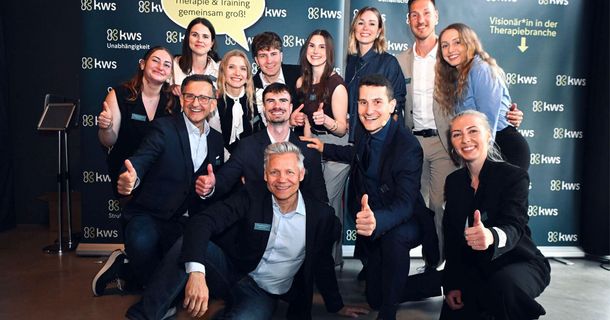 Das Team der kws bei der Physio.Connect 