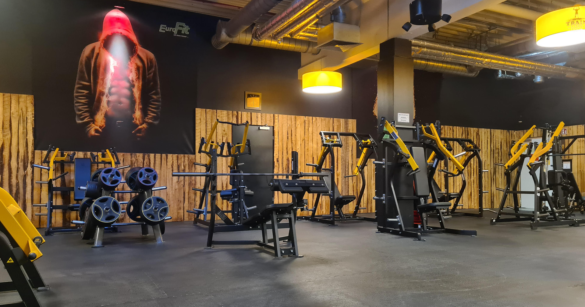 Ein EuroFit-Studio von Innen