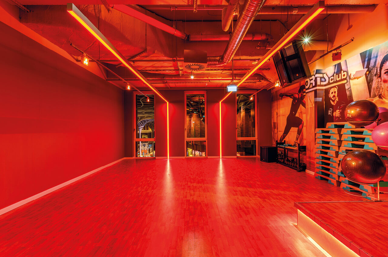 Der Wellness- und Kursbereich runden das Erlebnis Sports Club in der Hafencity perfekt ab