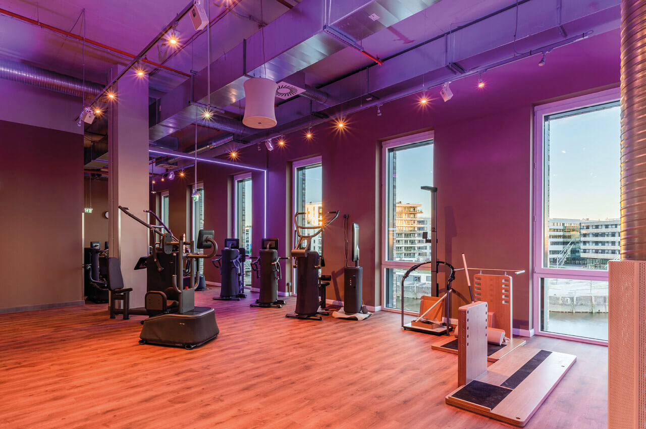 EGYM-Zirkel im Sports Club Hafencity