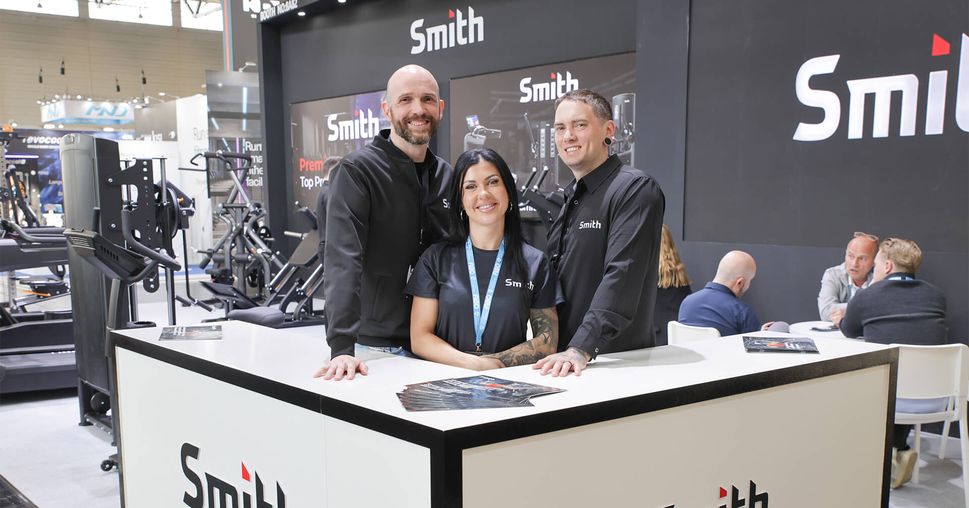 Das Team von SMITH am FIBO-Stand