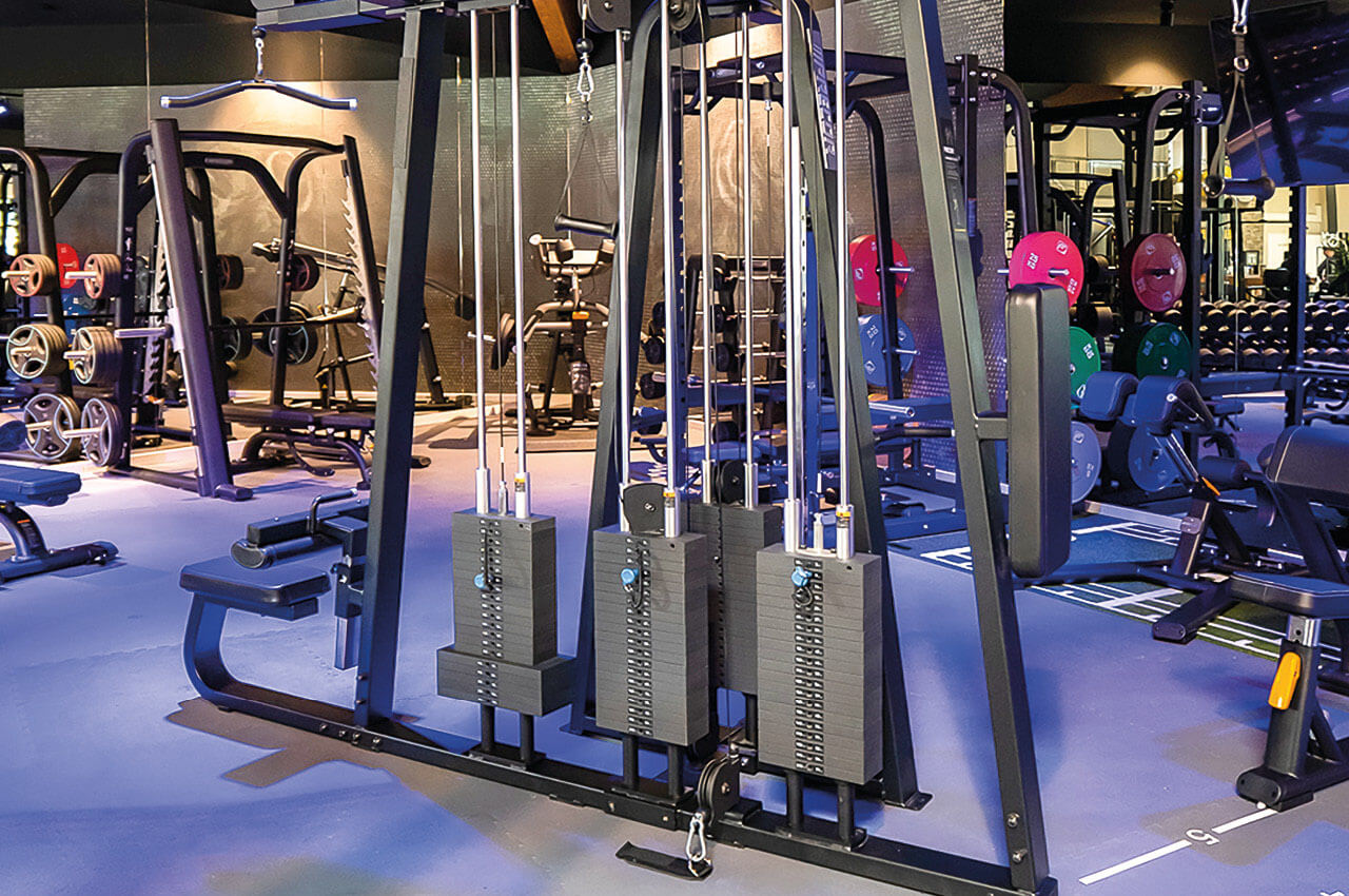Trainingsfläche im INJOY Pottfit