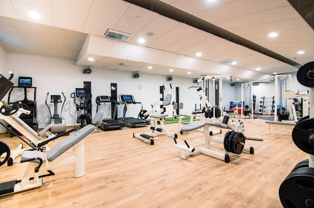 Der Cardiobereich im Walliserhof Grand-Hotel & Spa