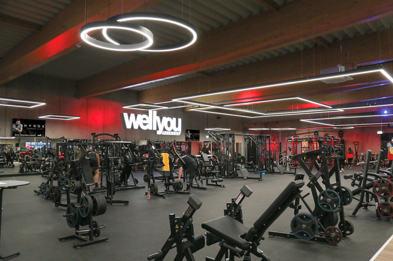 Trainingsfl&auml;che in einer wellyou-Anlage