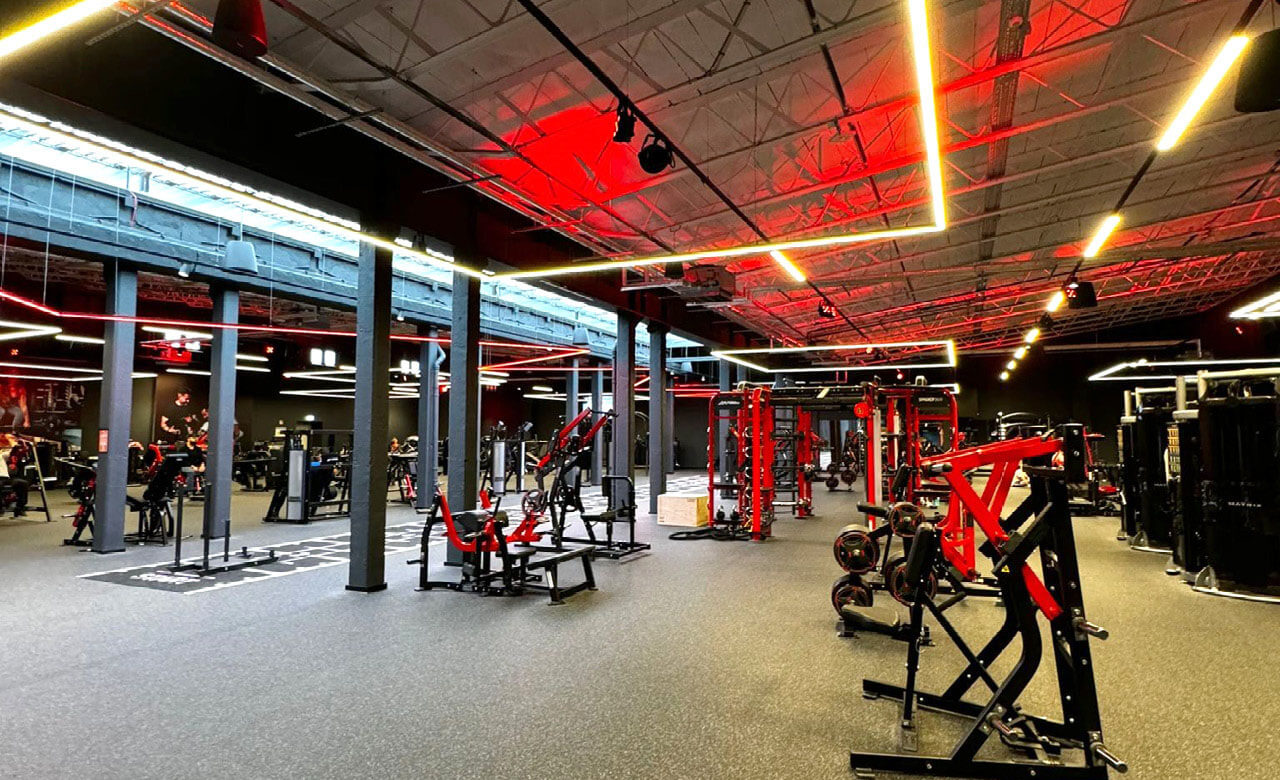 Trainingsfl&auml;che in einer wellyou-Anlage