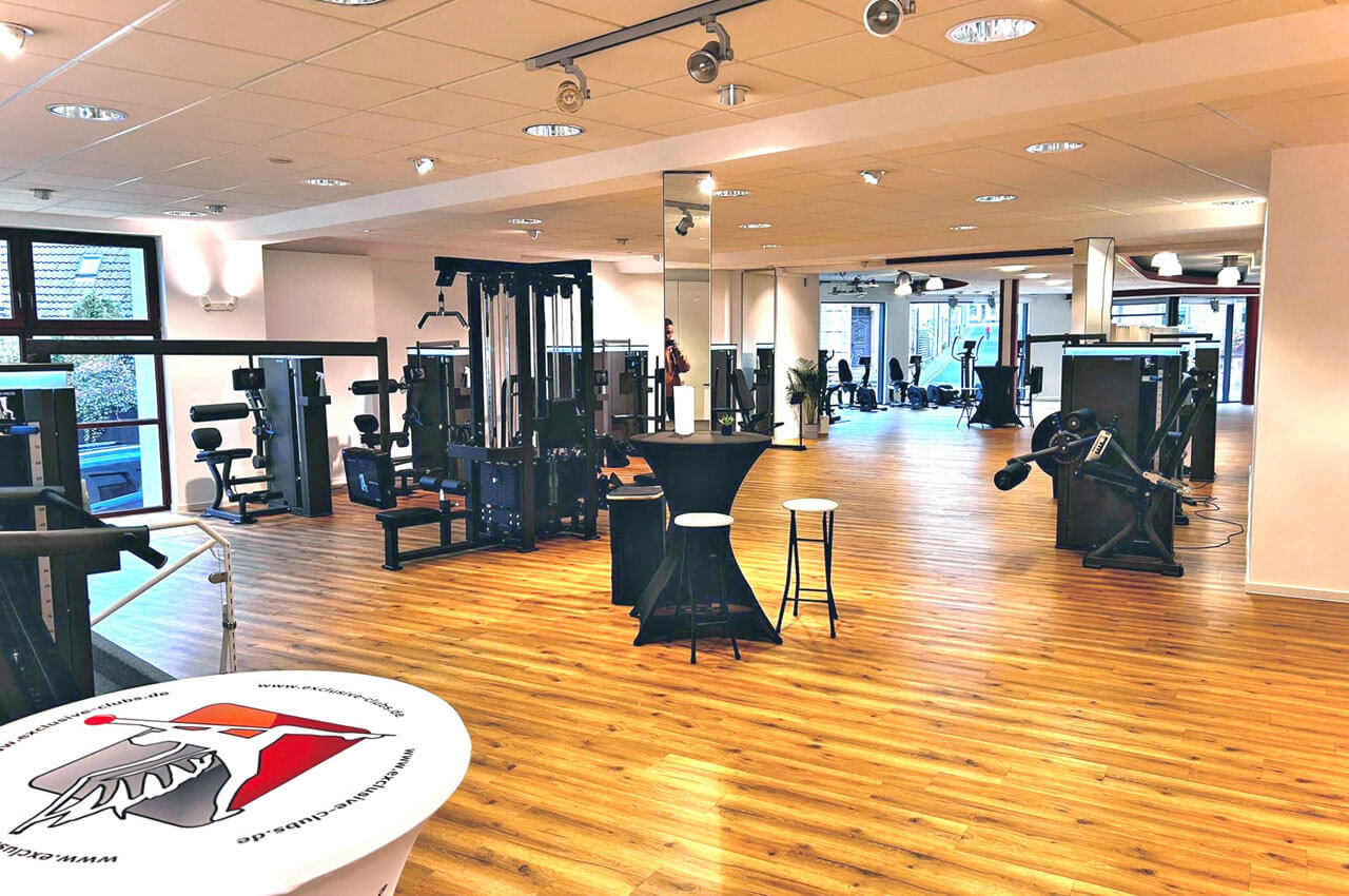Trainingsfl&auml;che einer Exclusive Medical Fitness Filiale