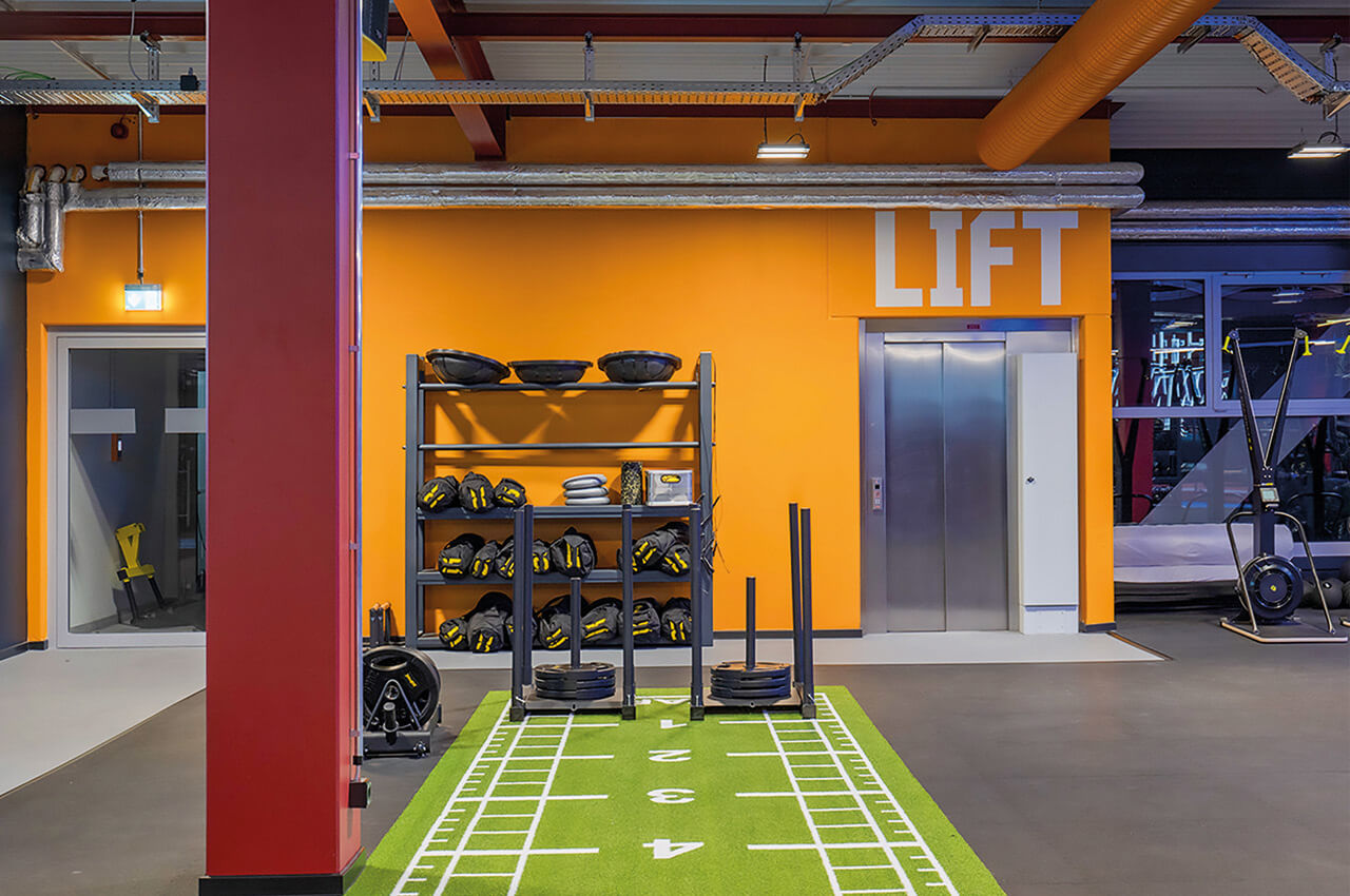 Der Hyrox-Bereich im Iron&Soul in Köln