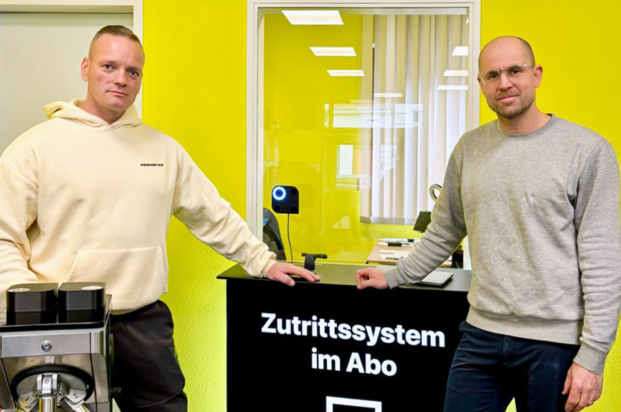Die Gründer sind Tobias alias „Theo“ Finé (rechts im Bild) und André Eitz. Die Gründer sind Tobias alias „Theo“ Finé (rechts im Bild) und André Eitz.