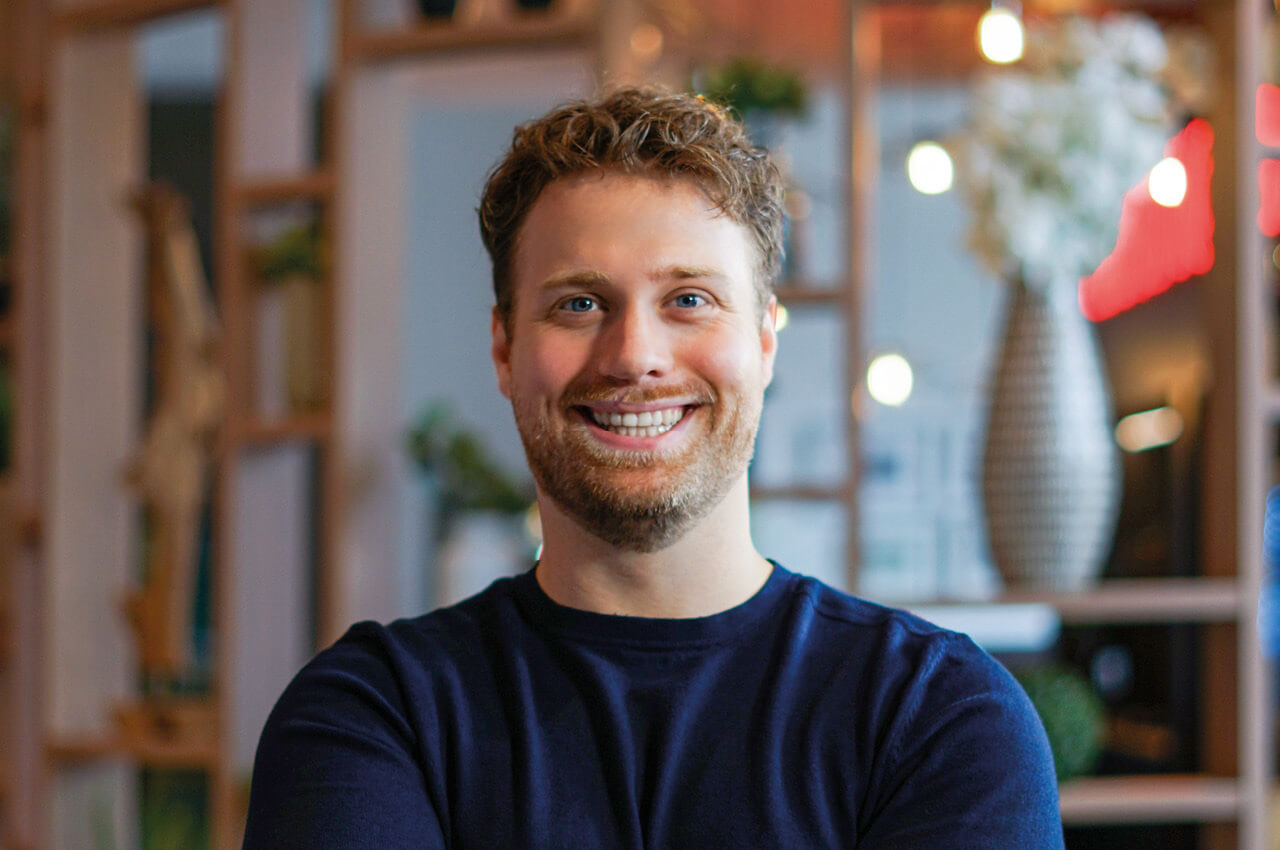 Mitgründer Felix Müller kommt aus der Machine-Learning-Forschung Mitgründer von ezyaa Felix Müller