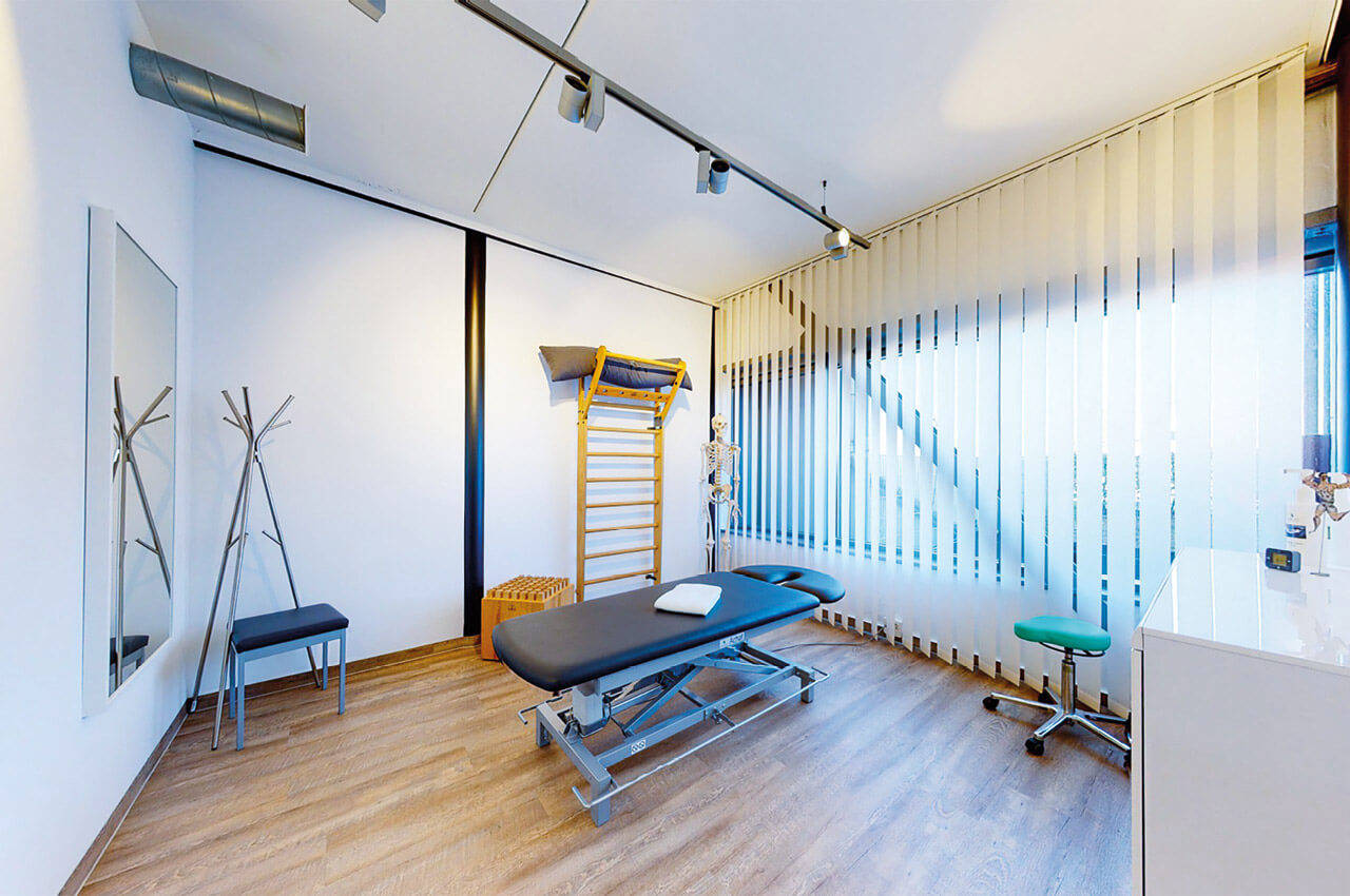 Behandlungsraum im ELIXIAMED Hamburg