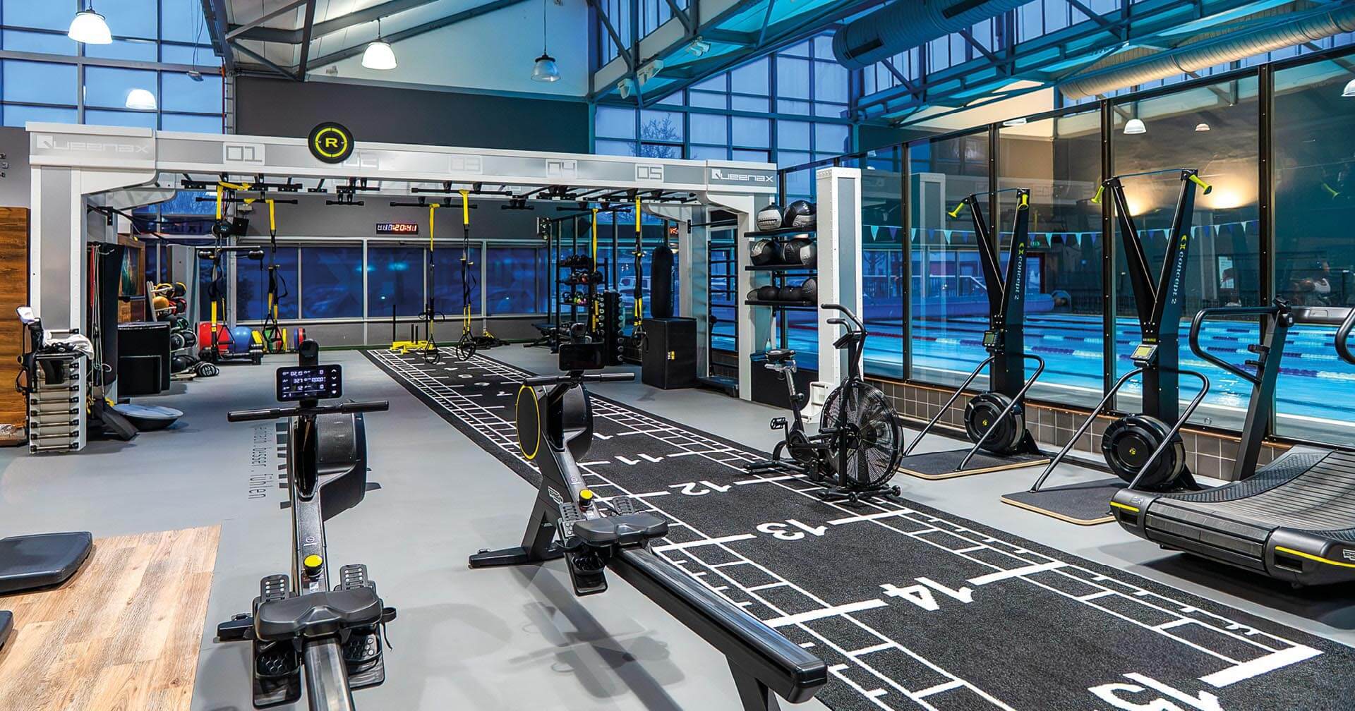 Der Trainingsbereich im ELIXIA Hamburg