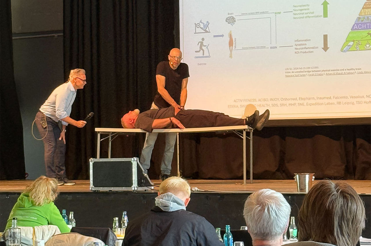 Live Demo von Dr. Dr. med. Homayun Gharavi bei KWS