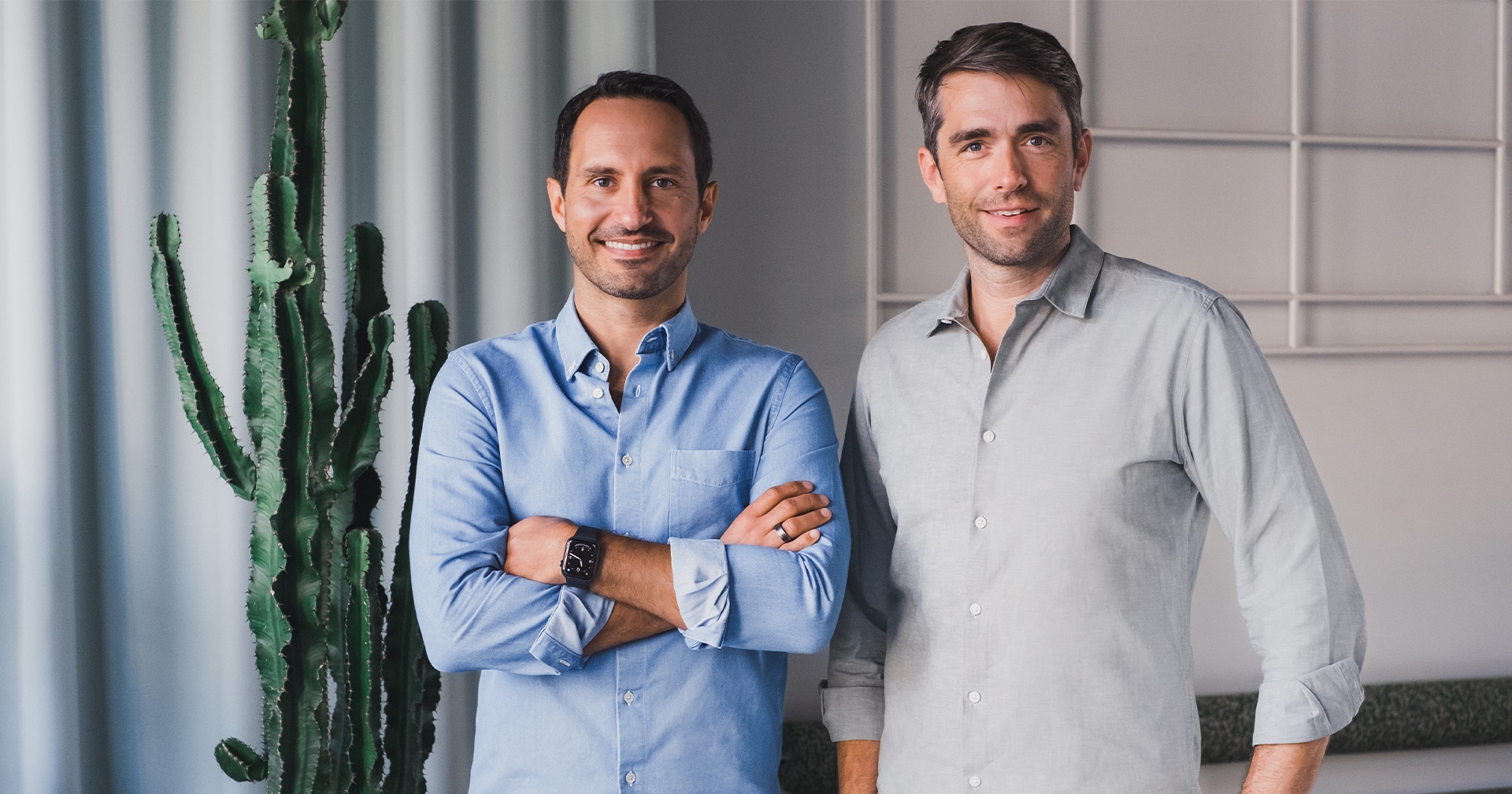 Co-Founder Urban Sports Club Benjamin Roth und Moritz Kreppel