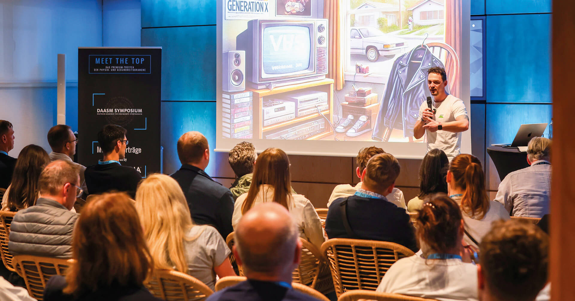 Jan Paffhausen bei der Meet the top Physio