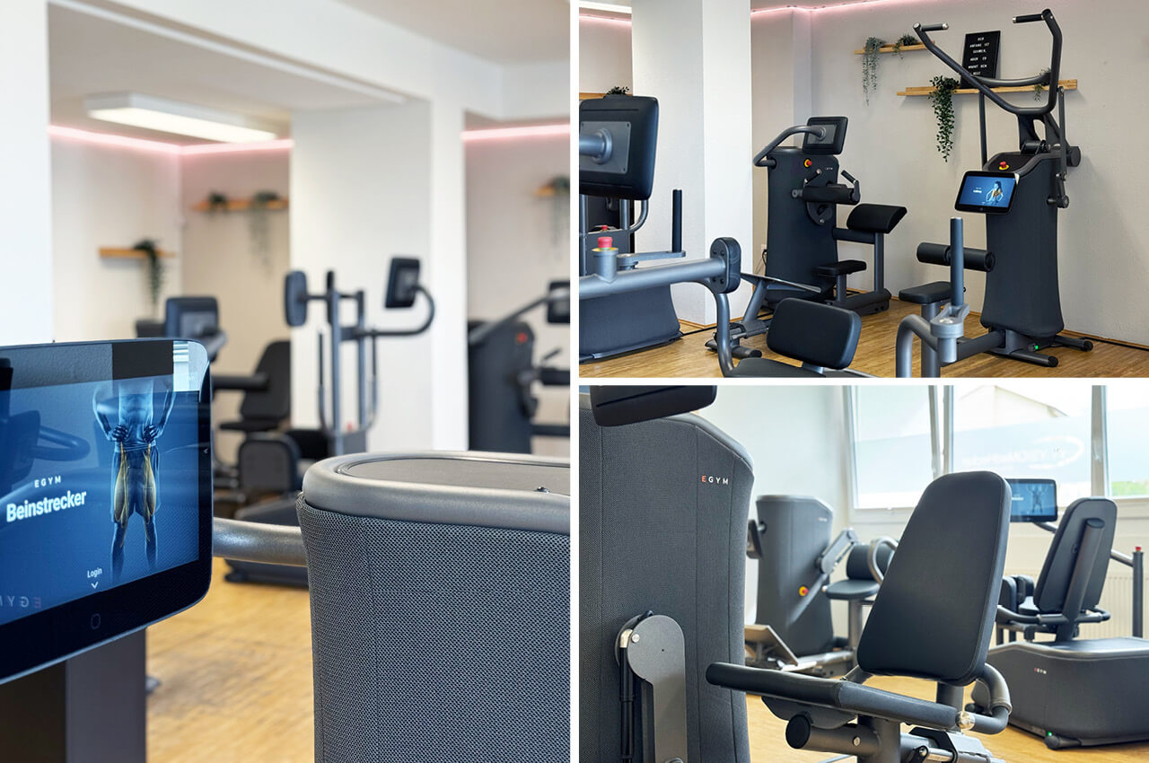 EGYM-Geräte im PHYSIOMedHecker