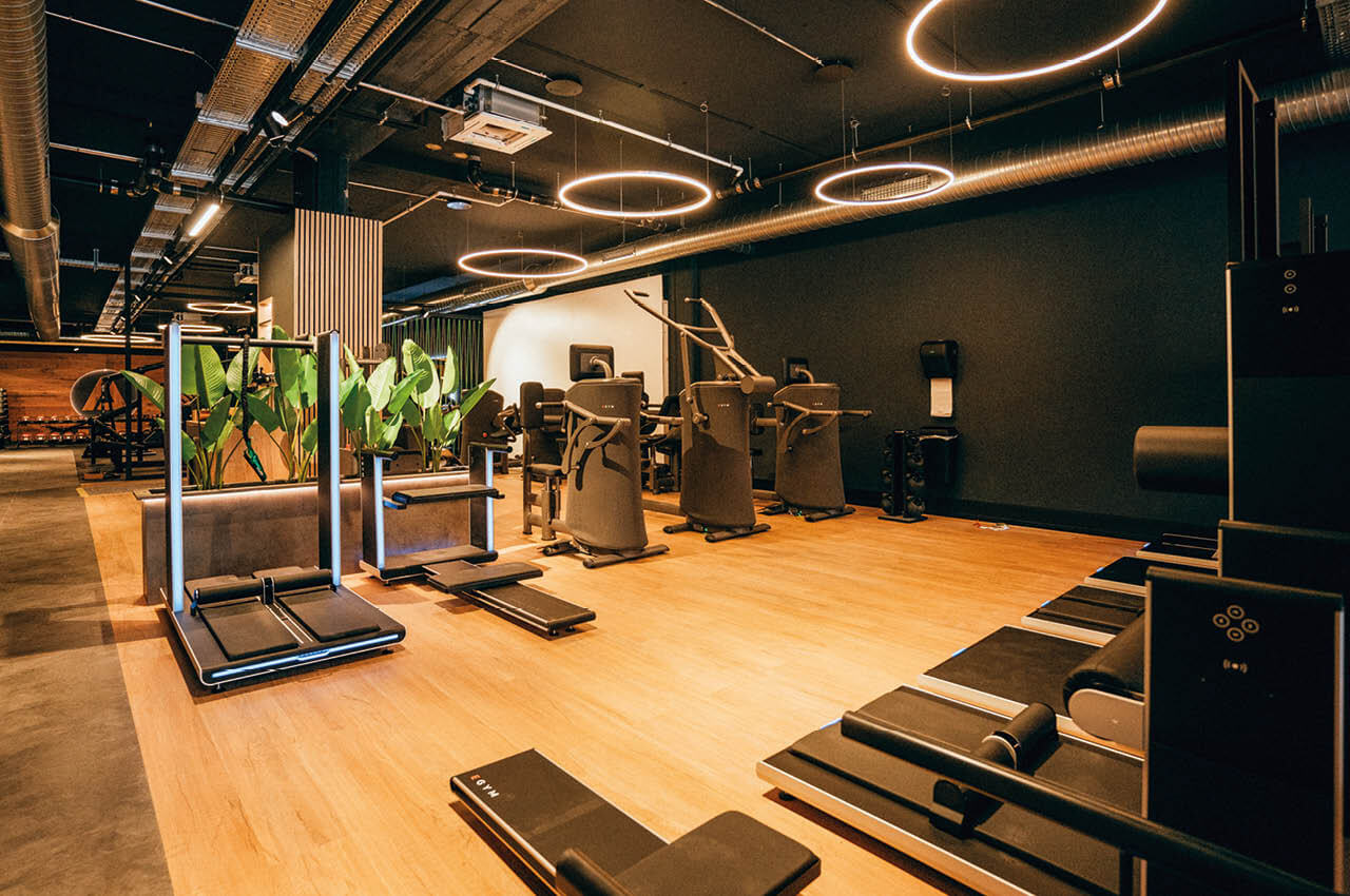 Die Trainingsfläche im Activum Blumberg