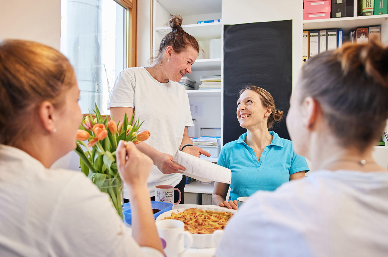 teamspirit in der physiotherapie